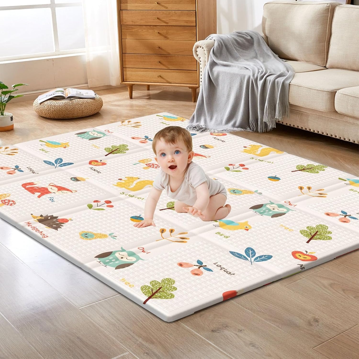 Repotting Mat - Tikar Bermain Bayi Dapat Dilipat Karpet