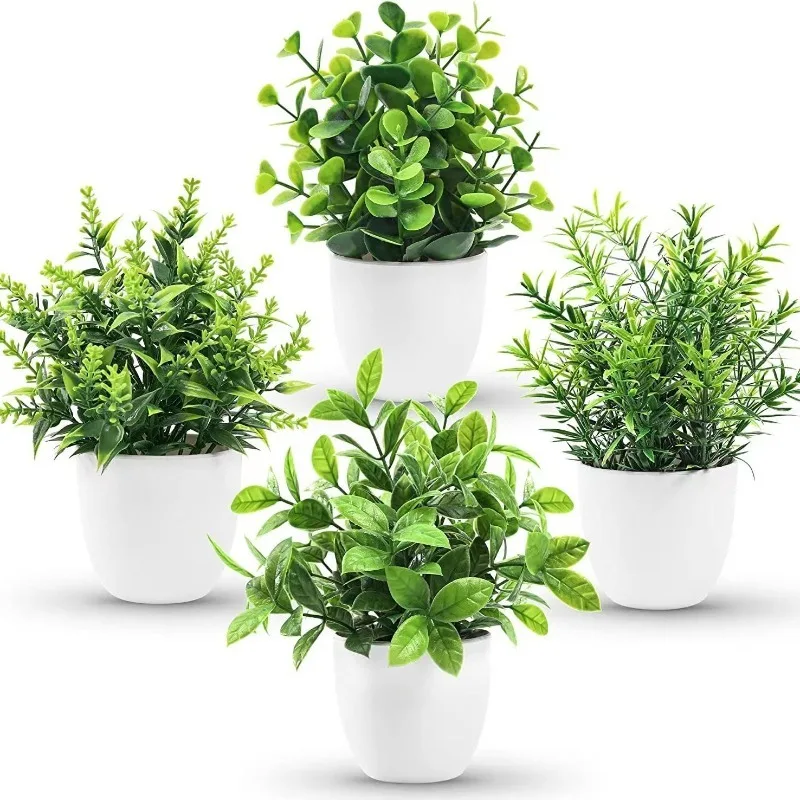 Succulent Set - Tanaman pot buatan plastik dekorasi rumah,