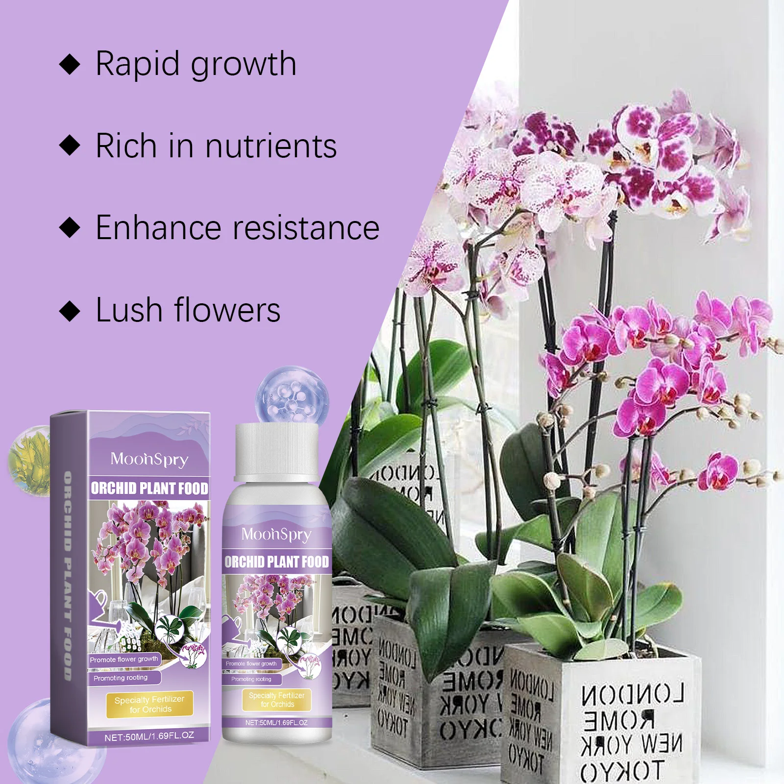 Pupuk untuk Pertumbuhan Tanama - Plant Pot ulasan dan harga