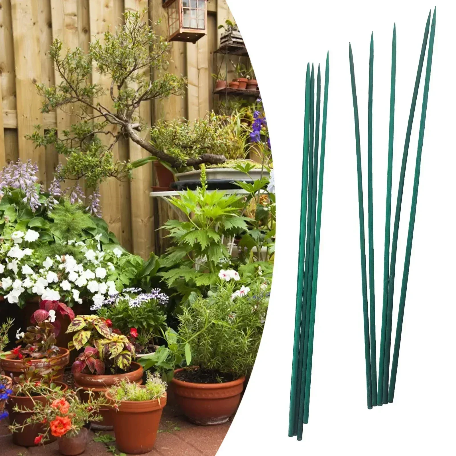 10 buah 40cm KIT pancang tanam - Plant Support Stake ulasan dan harga