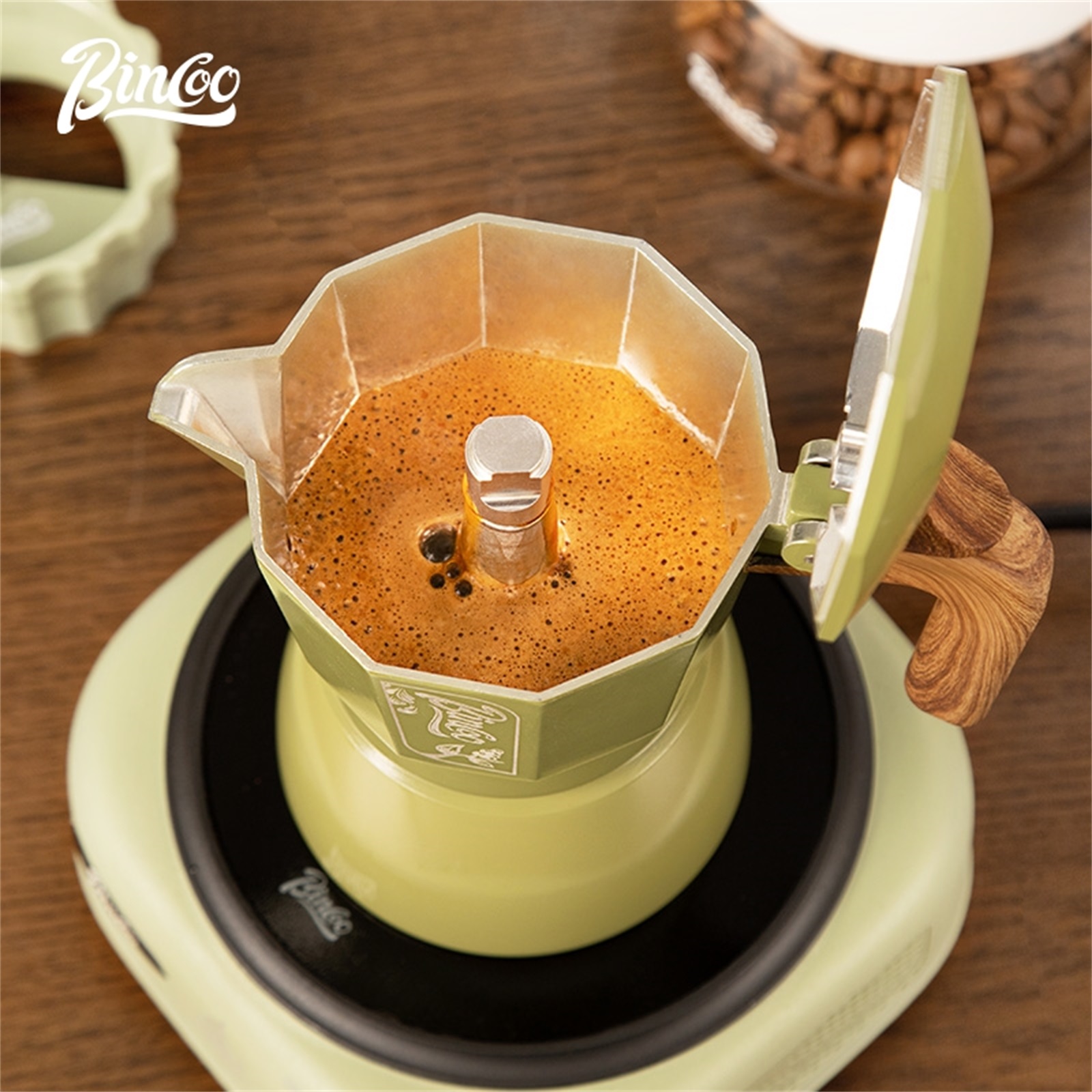 Set Moka Pot Premium Bincoo 6  - Pothos ulasan dan harga