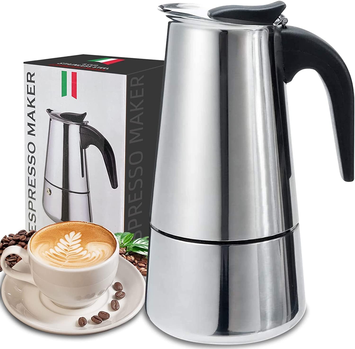 Cangkir kopi Moka, cangkir 4/6 - Pothos ulasan dan harga