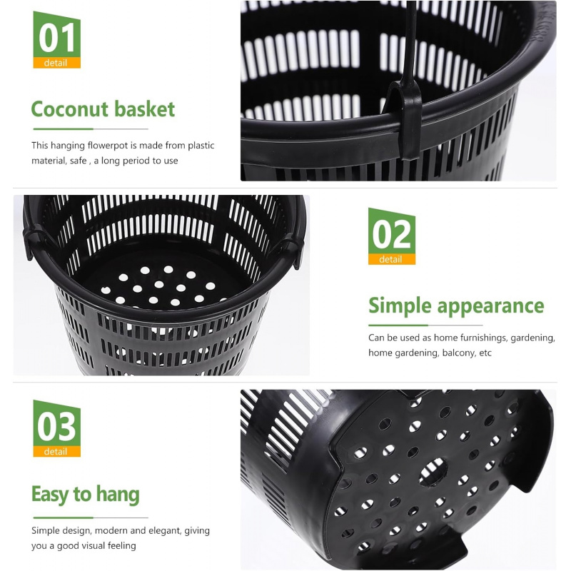6 Buah Pot Gantung untuk Tanam - Plant Pot ulasan dan harga